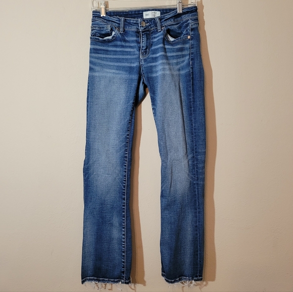 BKE Jeans Womens Slim Boot Cut Low Rise Fade Stretch Stella 27 x 31 1/2 - Picture 1 of 9